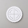 32 Position Foam Bracelet Knitting Tray TOOL-WH0053-13A-1