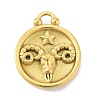 Real 18K Gold Plated Tone 304 Stainless Steel Pendants STAS-K291-01G-01-1