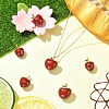 6Pcs 3 Styles Brass Enamel Pendants KK-CJ0003-11-6