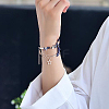 3 Strand Natural Sodalite Beads Strands G-BC0001-26-5