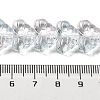 Transparent Glass Beads Strands GLAA-E049-01B-5