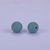 Round Silicone Focal Beads SI-JX0046A-103-2