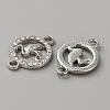Alloy Crystal Rhinestone Connector Charms FIND-WH0002-74P-2