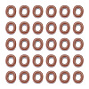 Opaque Acrylic European Beads LS-OACR-TAC0019-006O-2