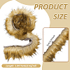 1M Acrylic Fiber Faux Fur Ribbon OCOR-BC0009-20A-2
