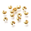 304 Stainless Steel Crimp Beads Covers LS-X-STAS-P239-34G-03-1
