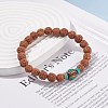 Mala Beads Bracelet BJEW-JB08256-2