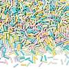 50G Baking Paint Glass Twisted Bugle Beads GLAA-SZ0002-06-1