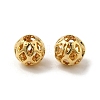 Brass Hollow Spacer Beads KK-P249-03B-G-1