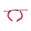 Braided Nylon Cord Bracelet Making AJEW-CJ0001-83-1