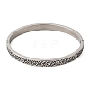 304 Stainless Steel Hinged Bangles BJEW-D408-21P-2