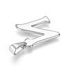 Tarnish Resistant 26pcs 304 Stainless Steel Pendants STAS-F106-95P-01A-3