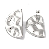 Left and Right Non-Tarnish 304 Stainless Steel Stud Earrings for Women EJEW-Z303-18P-2