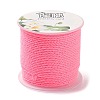 20M Polyester Braided Cord for Jewelry Making OCOR-G015-04A-07-2