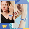 40Pcs Resin Rhinestone Beads RESI-SC0003-14B-5