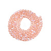 Electroplate Glass Beads Strands LS-EGLA-A044-T3mm-L21-3
