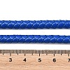 Braided Leather Cord with Core WL-F009-6mm-06-3