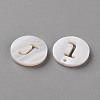 Natural Freshwater Shell Pendants SHEL-Q311-008J-2