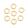 Brass Closed Jump Rings KK-D257-01G-07-1