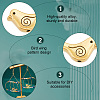 120Pcs Tibetan Style Alloy Beads TIBEB-NB0001-35-5