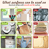 12 Sheets 12 Style PVC Stickers DIY-WH0570-018-5
