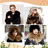 Polyester Faux Fur Collar AJEW-WH0709-230A-5