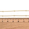 Brass Satellite Chain Necklaces MAK-L045-08G-5