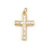 Brass Enamel Pendants KK-L255-07G-01-1