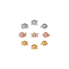 9Pcs 9 Styles Brass Box Clasps KK-DC0002-94-6