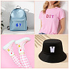 36Pcs 2 Sets 2 Styles Letter A~Z & Number 0~9 Polyester Embroidery Sew On Patches Sets PATC-TA0001-55E-5