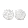 Transparent Crackle Acrylic Beads OACR-L013-015-1