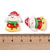 Christmas Opaque Resin Decoden Cabochons CRES-M036-12C-3