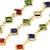 Brass Rhombus Link Chains CHS-H112-19G-1