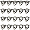 160Pcs Tibetan Style Zinc Alloy Elephant Head Charms FIND-SC0007-97-1