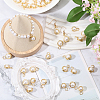 40Pcs 2 Style Shell Pearl Pendants PALLOY-CA00027-5