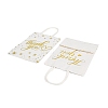 2 Styles Gold Stamping Thank You Paper Gift Bags with Handles TH-CBA170C-01-2