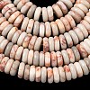 Natural Red Netstone Beads Strands G-G329-A09-3x8mm-5