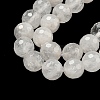 Natural Quartz Crystal Beads Strands X-G-E571-A11-02-4