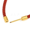 Braided Steel Wire Bracelet Making KK-CBA6056-03H-G-2