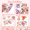 3 Sheets 3 Styles PVC Waterproof Decorative Stickers DIY-WH0404-041-5