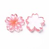 Transparent Epoxy Resin Cabochons LS-CRES-S365-22-3