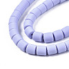 Handmade Polymer Clay Bead Strands X-CLAY-ZX006-01-51-4