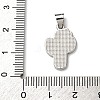 Brass Enamel Pendants FIND-I054-01B-P-3