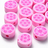 Handmade Polymer Clay Beads CLAY-T020-14E-1