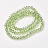 Electroplate Transparent Glass Beads Strands LS-EGLA-A034-T4mm-T08-2
