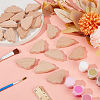 1 Set Unfinished Wooden Chips WOOD-OC0003-98C-5