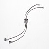 Brass Chain Bracelet Making KK-G290-09P-1