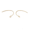 Ion Plating(IP) 316 Surgical Stainless Steel Earring Hooks X-STAS-D183-04G-2