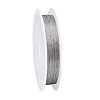 Tiger Tail Wire 304 Stainless Steel Beading Wire TWIR-WH0002-24B-7