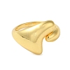 Pea Brass Finger Rings for Women RJEW-A048-12G-2